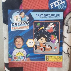 Ryans World Moon Buggy Galaxy Explorers Silky Soft Throw (40in x 50in)